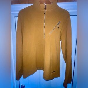 Spyder Men's Brown Zip-Up Sweater